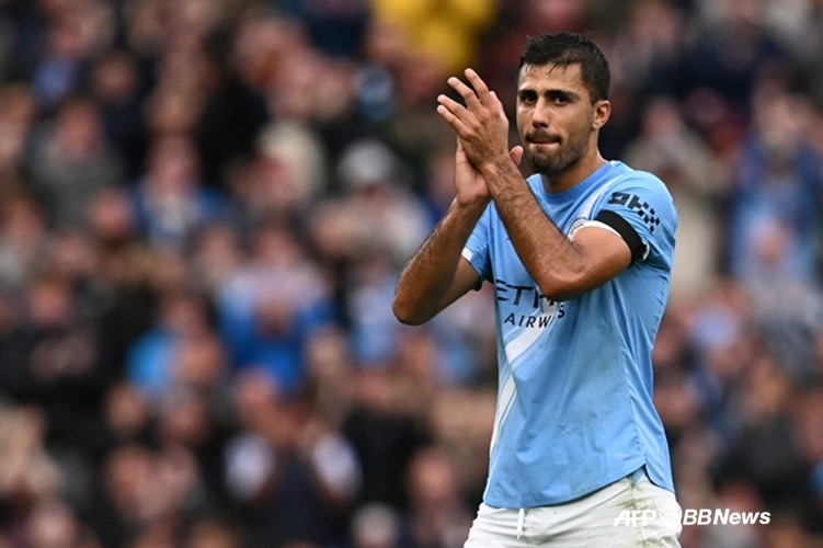 Полузащитник "Манчестер Сити" Родри. /AFPBBNews =Новости 1