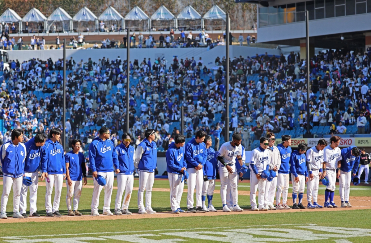 Игроки ФК «Самсунг». /Фото = Предоставлено Samsung Lions.