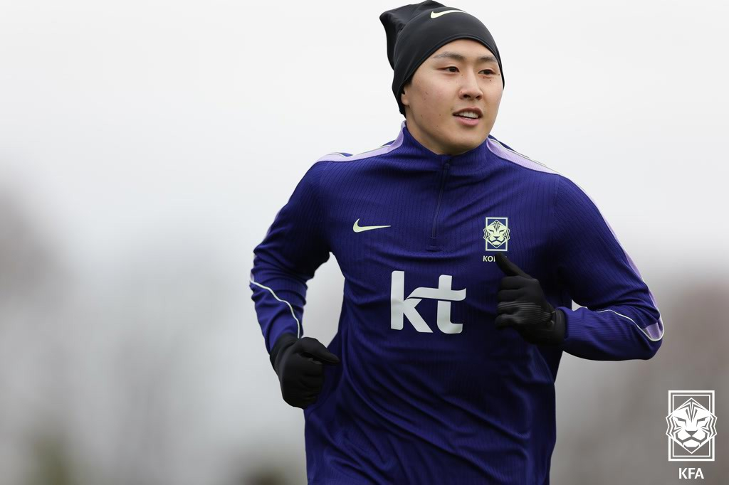 サッカー韓国代表のMF李カンイン（パリ·サンジェルマン）。 /写真=大韓サッカー協会（KFA）提供