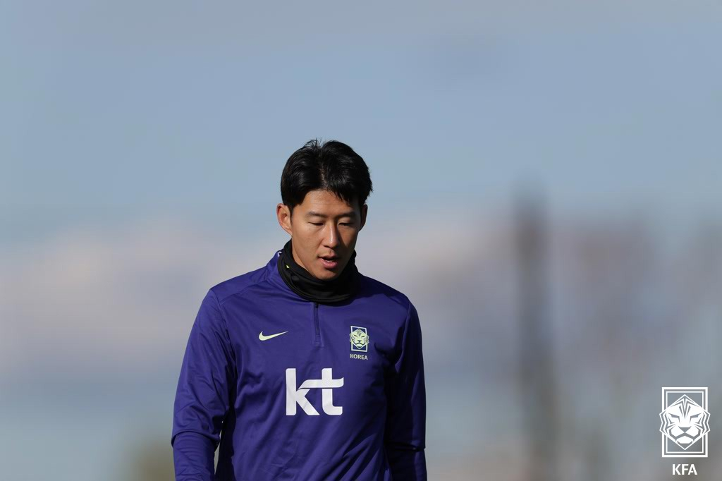 サッカー韓国代表の主将、孫興民（ソン·フンミン、LAFC）。 /写真=大韓サッカー協会（KFA）提供