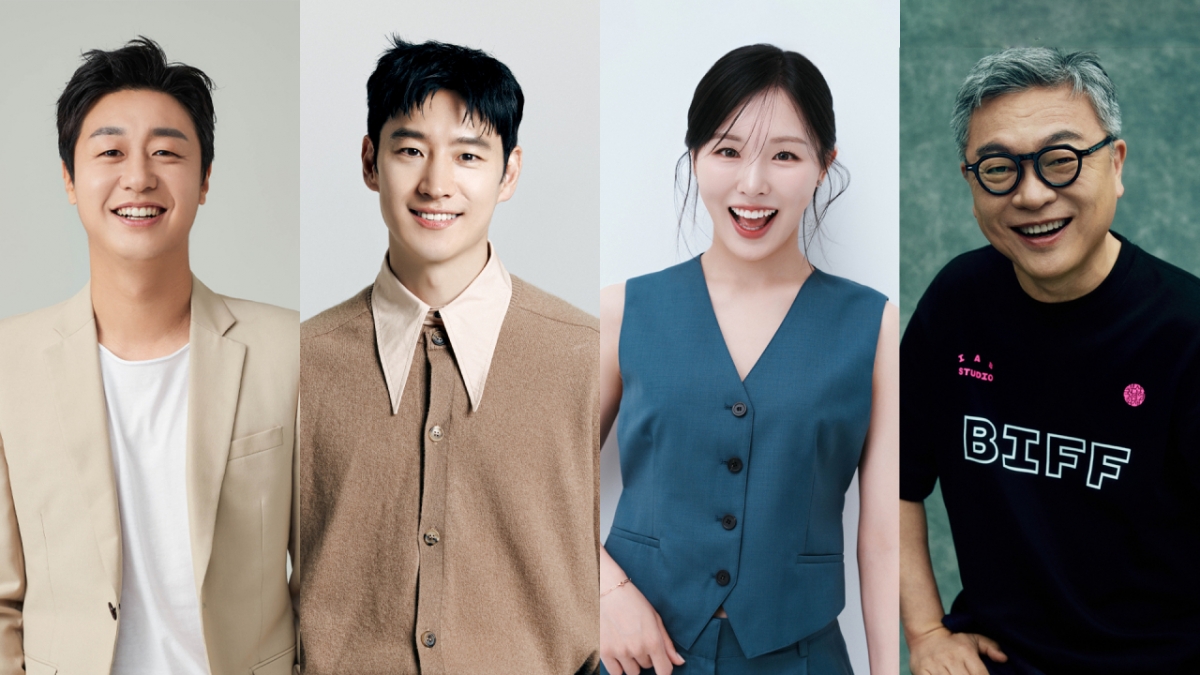 (слева направо) Бэ Юрам, Ли Дже Хун, Ким Аран, Ким Ый Сон. /Фото = Предоставлено KIA Tigers