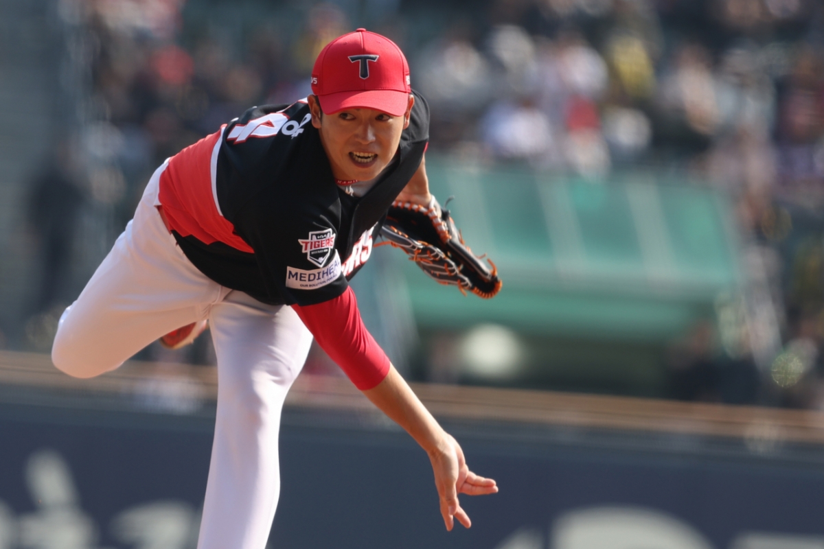 KIAタイガースのイ·テヤン。 /写真=KIAタイガース提供