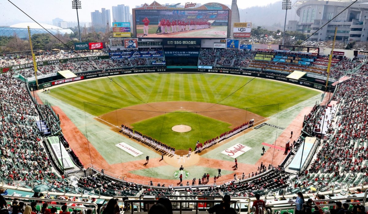 图为仁川SSG兰德斯球场。 =照片=SSG兰德斯提供。