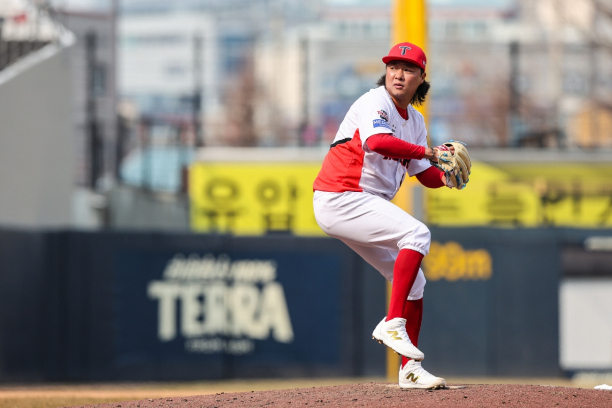 KIAタイガースのキム·ボムス。 /写真=KIAタイガース提供