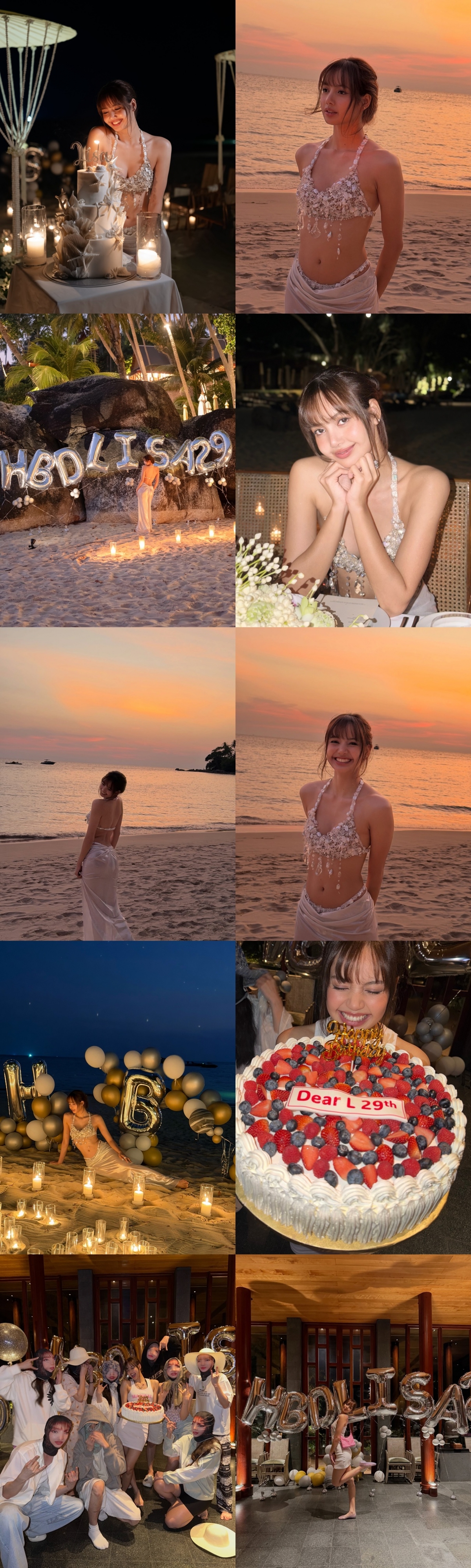 =照片:Lisa的SNS。