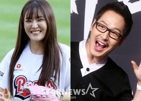 Park Eun-young and Kim Poong / Photo = Star News