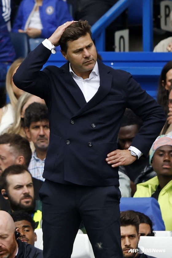 毛里西奥·波切蒂诺教练。 =法新社BBNews=新闻1。