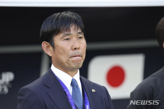 Hajime Moriyasu, manager of the Japanese national soccer team. /Photo = Newsis