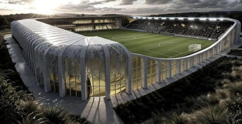 Вид на новый стадион, построенный на Мальте. /Фото = Больше солнца в муравейнике