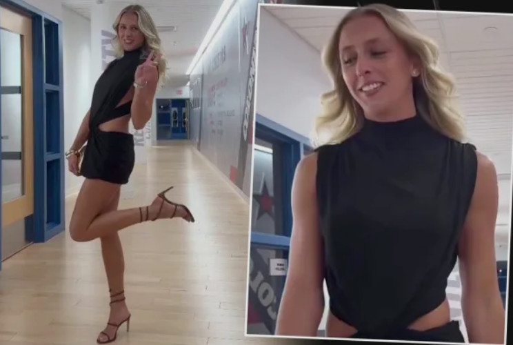 达科塔·迪切娃。 =照片=《太阳报》结束。