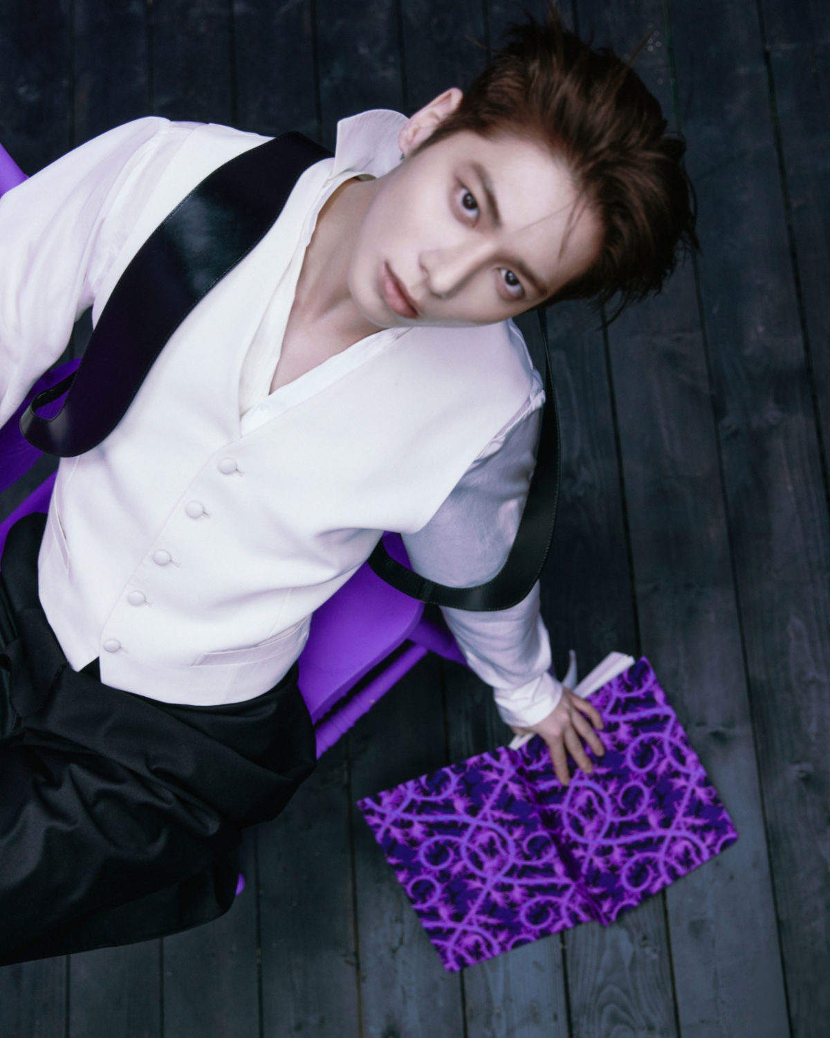 TOMORROW X TOGETHERテヒョン ミニ8枚目のコンセプトフォト「TENSION」/写真提供=ビッグヒットミュージック