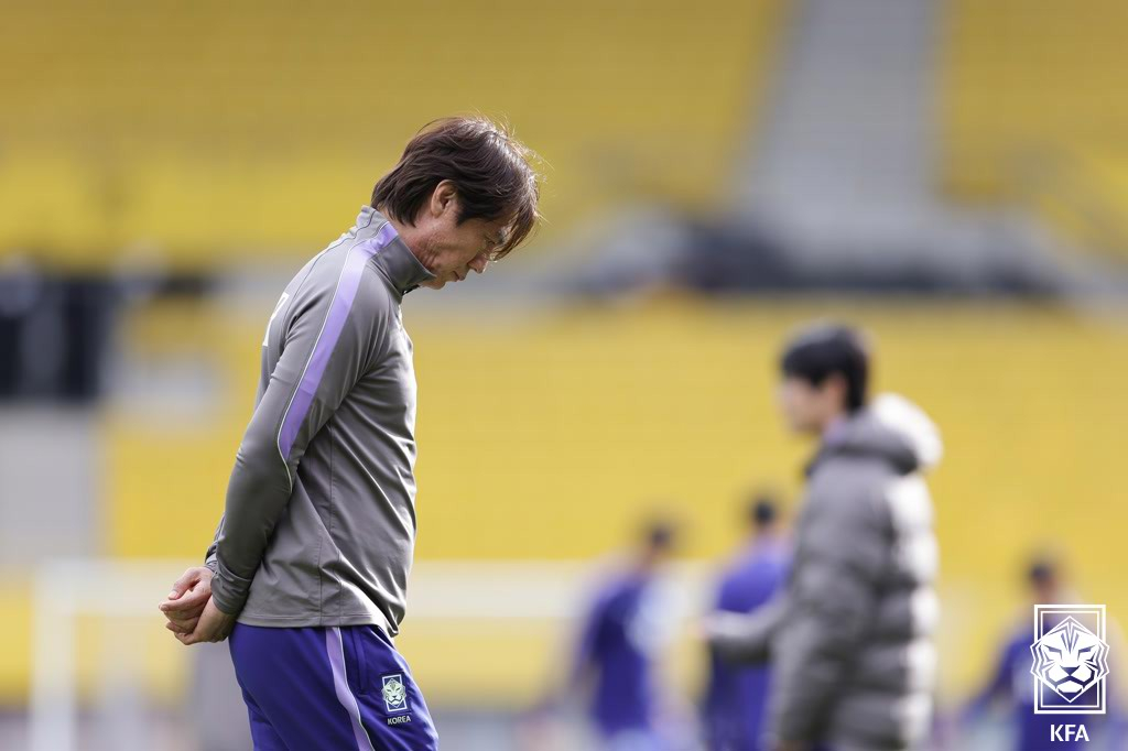 Hong Myung-bo, head coach of the South Korean national football team. /Photo = Courtesy of the Korea Football Association