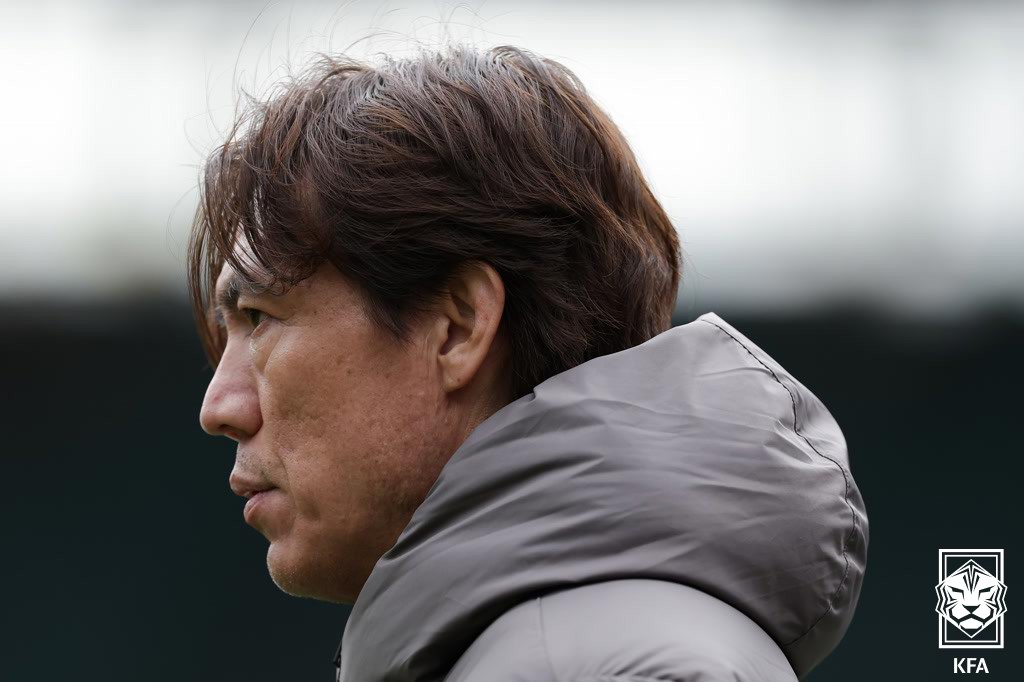 Hong Myung-bo, head coach of the South Korean national football team. /Photo = Courtesy of the Korea Football Association