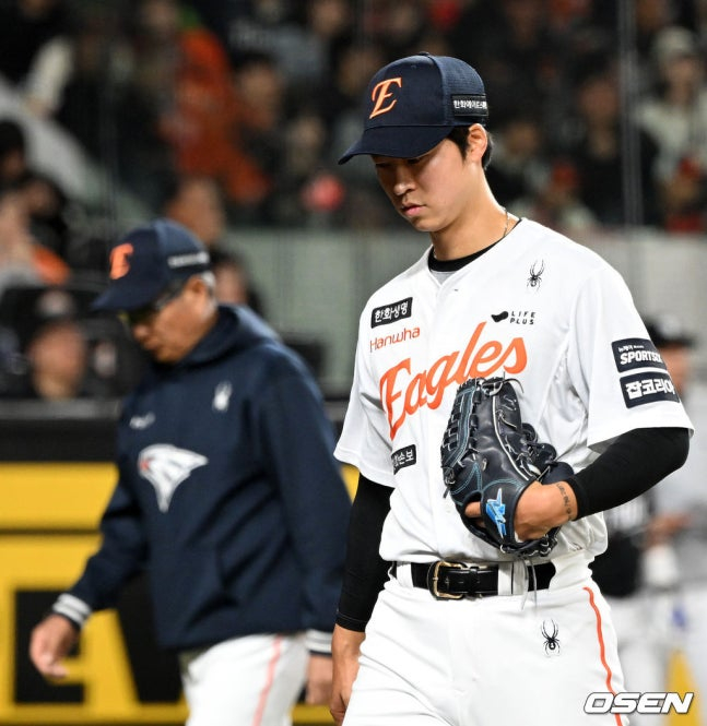 ハンファのオム·サンベク。 /写真=OSEN