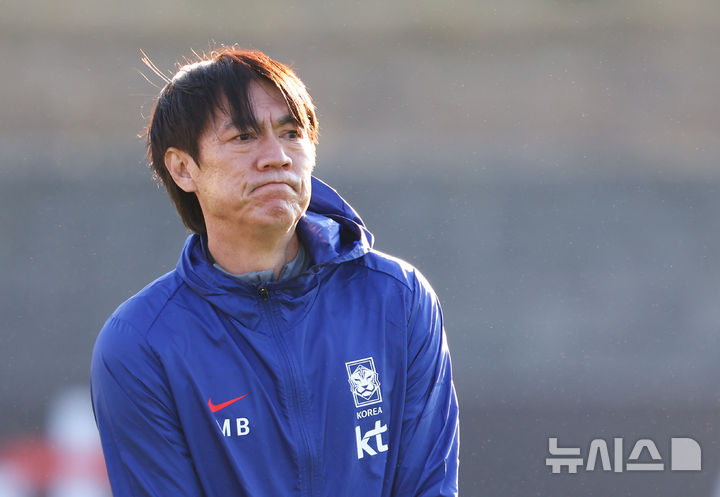Тренер национальной сборной Кореи по футболу Хон Мён Бо. /Фото = Newsis