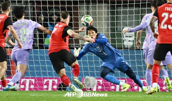 The match between South Korea and Austria at Ernst Havel Stadium in Vienna, Austria, on the 1st (Korea Standard Time). /AFPBBNews=News1