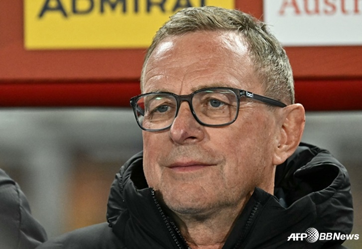 Ralf Rangnick, Manager, Austrian football team. /AFPBBNews=News1