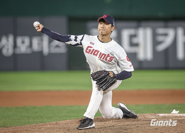 Woo Kang Hoon./Ảnh = Cung cấp Lotte Giants