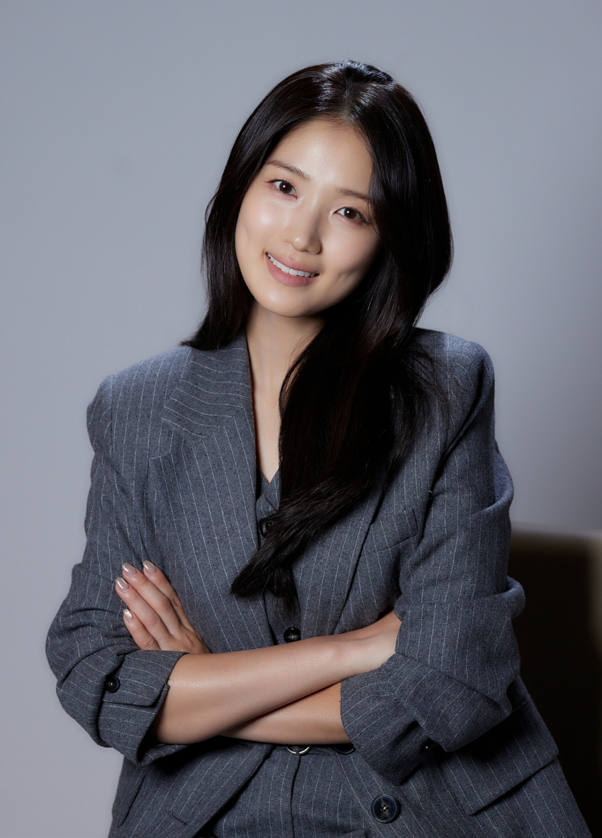 Diễn viên chính Kim Hye Yoon của bộ phim điện ảnh Salmokji (đạo diễn Lee Sang Min) đang tạo dáng cho buổi phỏng vấn vòng 2 diễn ra vào ngày 2. /Cung cấp ảnh = Showbox 2026.04.02 /Ảnh = Photoguy@ Lee Dong Hoon