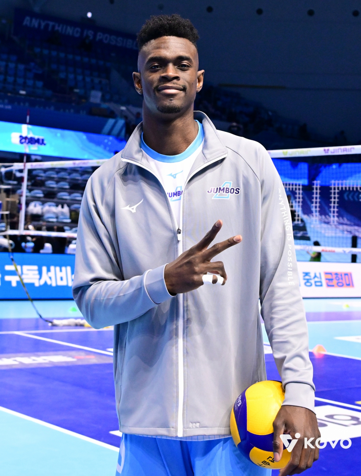 Vận động viên người nước ngoài mới của Korean Air, Masso. /Ảnh = Liên đoàn bóng chuyền Hàn Quốc cung cấp