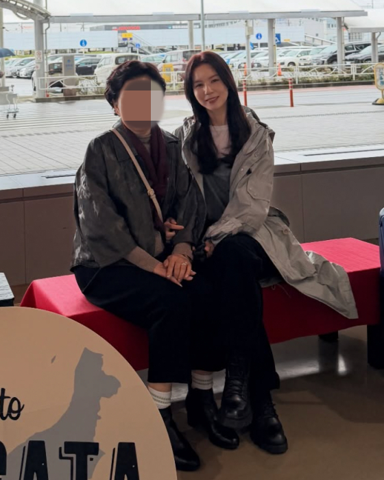 パク·シウン母娘/写真=チン·テヒョンインスタグラム