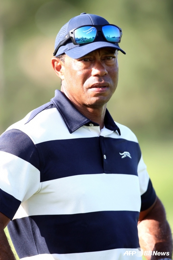 Tiger Woods. /AFPBBNews=News1