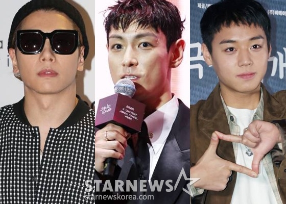 =朴孝信、t.o.p、朴志训。