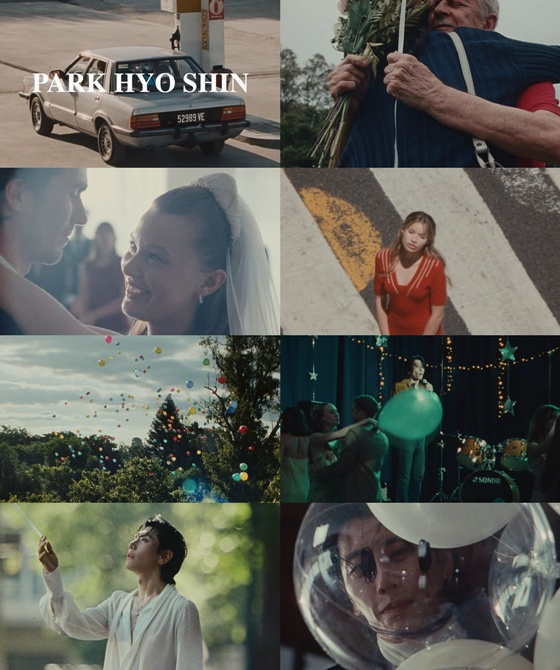 /Photo = Capture the music video of Park Hyo Shin's song "AE"