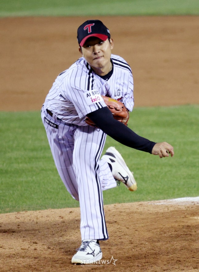 Woo Kang-hoon fighting hard on the 2nd. /Photo = Senior Reporter Kim Jin-kyung