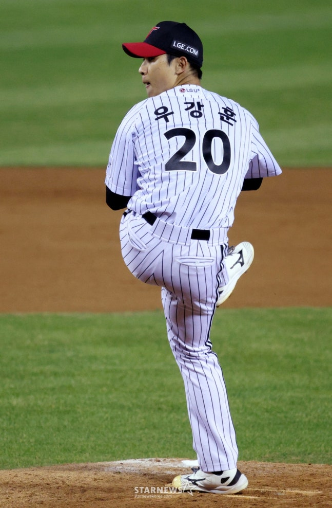 Woo Kang-hoon fighting hard. /Photo = Senior Reporter Kim Jin-kyung