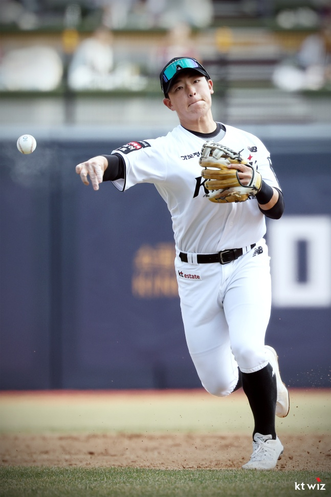 Lee Kang-min. /Photo by = KT Wiz