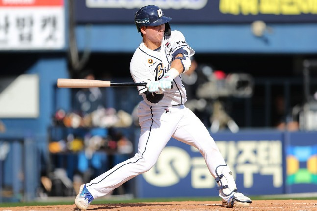 Yoon Joon-ho. /Picture = Courtesy of Doosan Bears