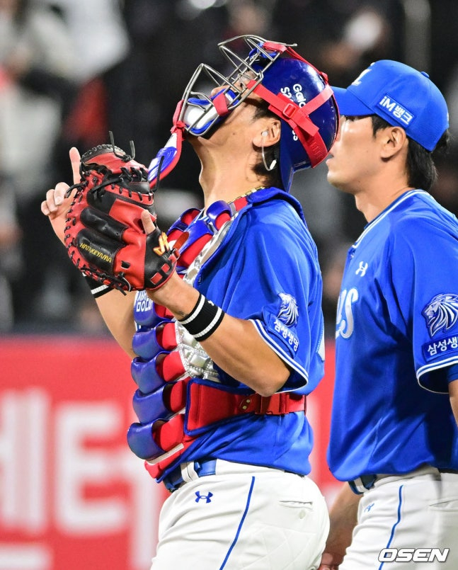 三星队的姜珉镐。 