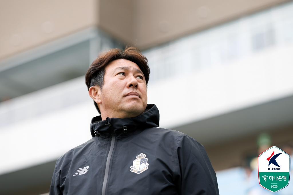 金度均（キム·ドギュン）ソウルイーランド監督。 /写真=韓国プロサッカー連盟提供