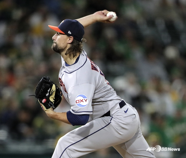 Ryan Weiss took the mound on the 4th. /AFPBBNews=News1