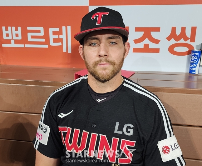 4日の試合を終えたオースティン。 /写真=朴スジン記者