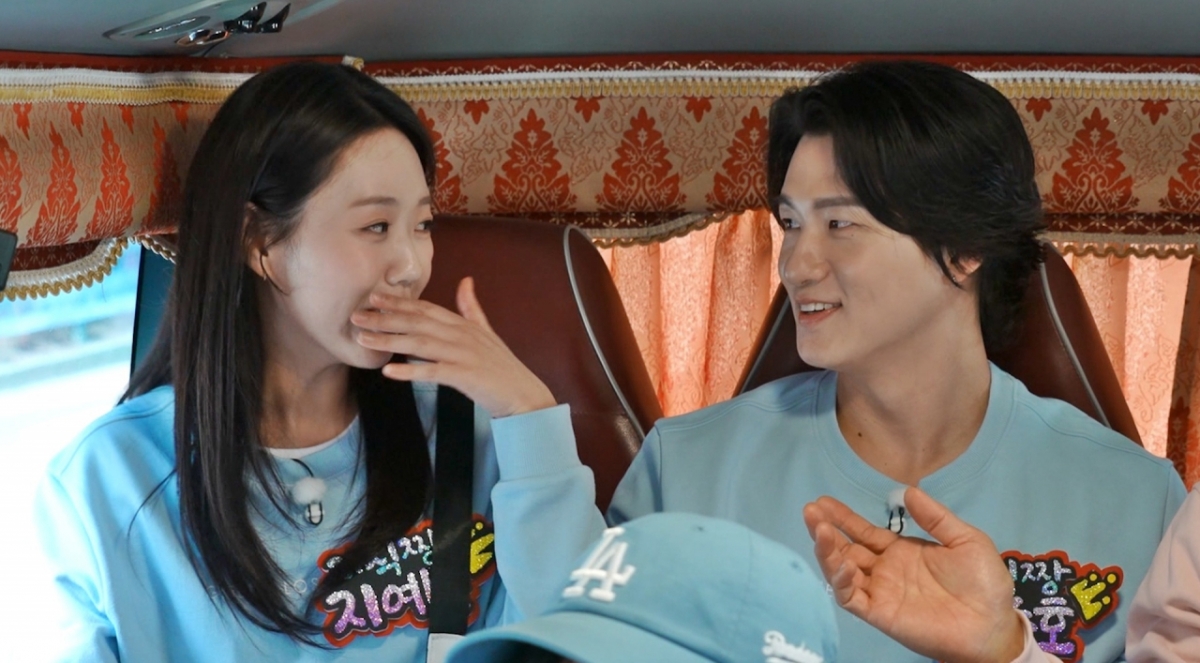 Từ trái qua, Ji Ye Eun, Shin Seung Ho / Ảnh = Running Man (SBS)