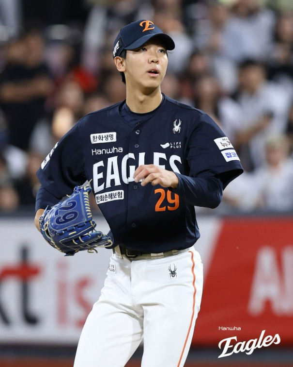 ハンファ·イーグルス投手のファン·ジュンソ。 /写真=ハンファ·イーグルス提供