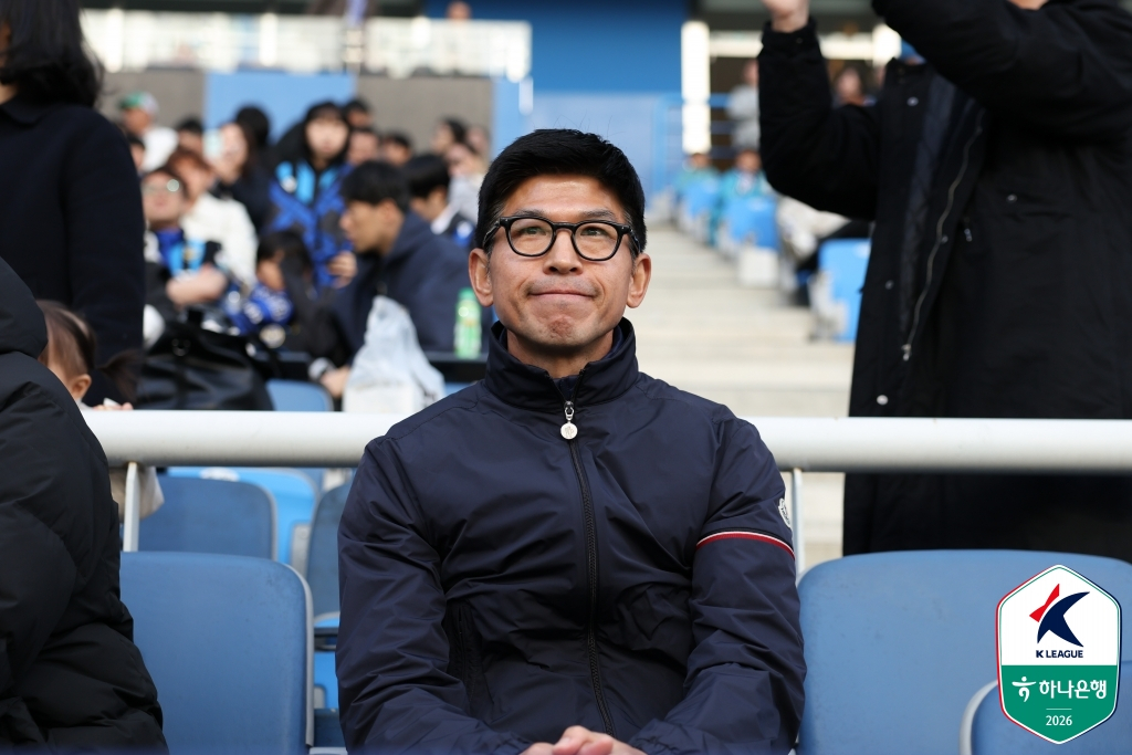 Чжу Сын Джин, менеджер Кимчхон. /Фото = Предоставлено Корейской профессиональной футбольной федерацией.
