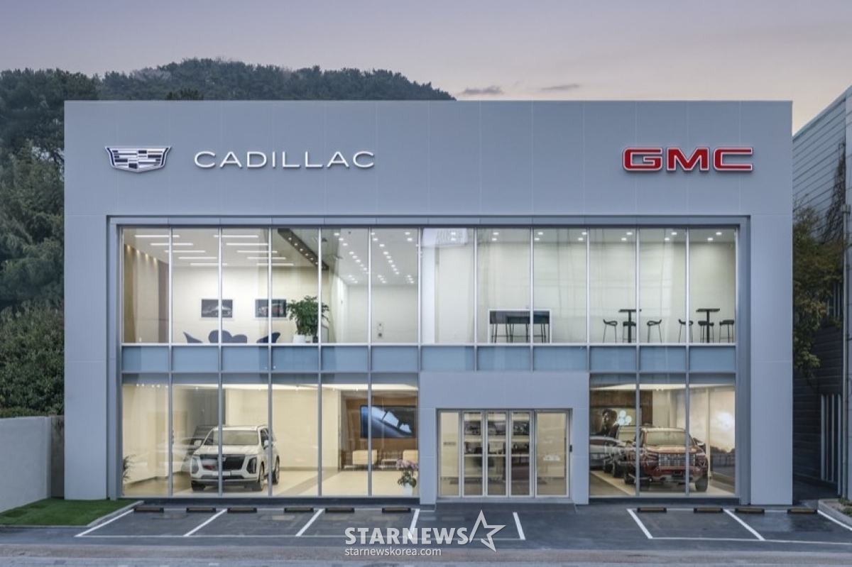 Cadillac GMC Busan Exhibition Hall/photo courtesy of GM Korea