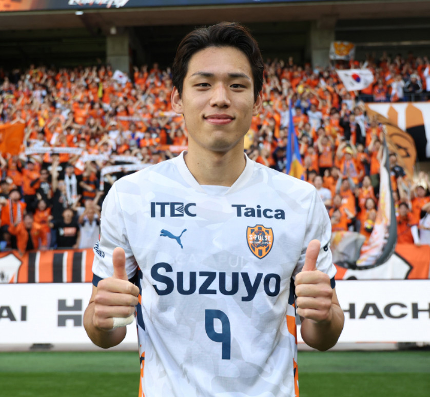 清水エスパルスFWオ·セフン。 /写真=清水エスパルス仕上げ