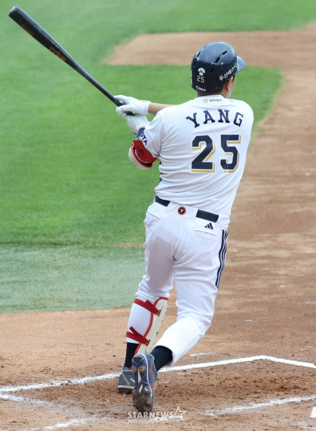 Yang Eui-ji of Doosan Bears. /Photo = Star News