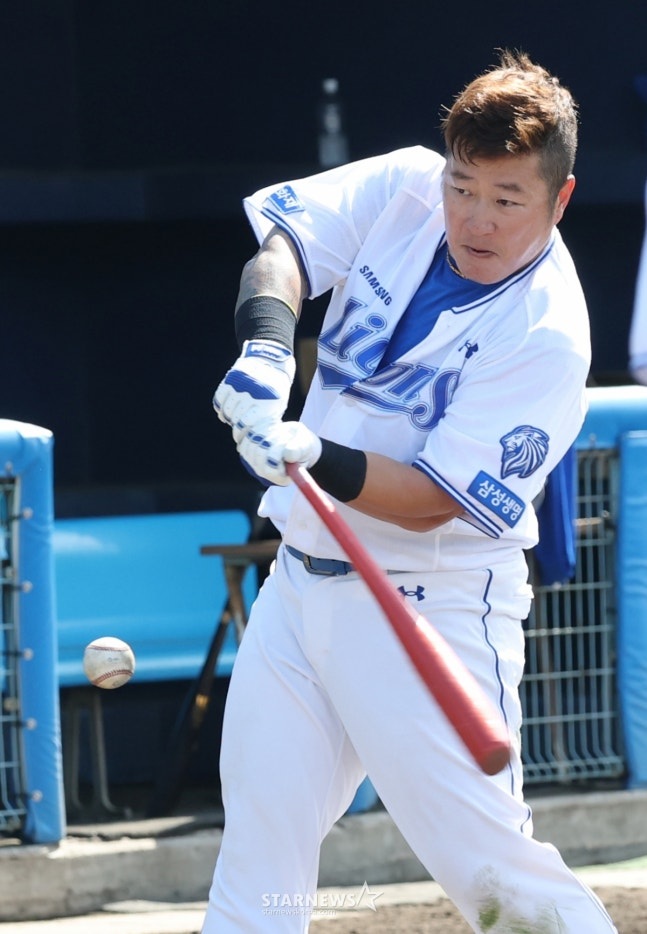 Чхве Хён У, который готовится к тренировкам в феврале прошлого года. /Фото = Ожидание Ким Чжин Гёна