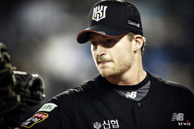 KT時代のベンジャミン。 /写真=KTウィズ