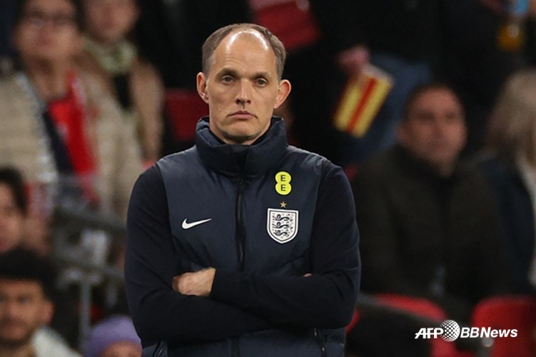 Huấn luyện viên đội tuyển Anh Thomas Tuchel. /AFPBBNews = Tin tức 1