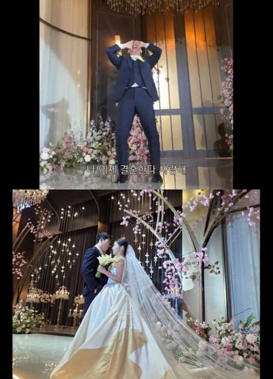 '손흥민 닮은꼴' 5기 영철, 5일 결혼..우렁찬 신랑 입장 "사랑해!" [스타이슈]