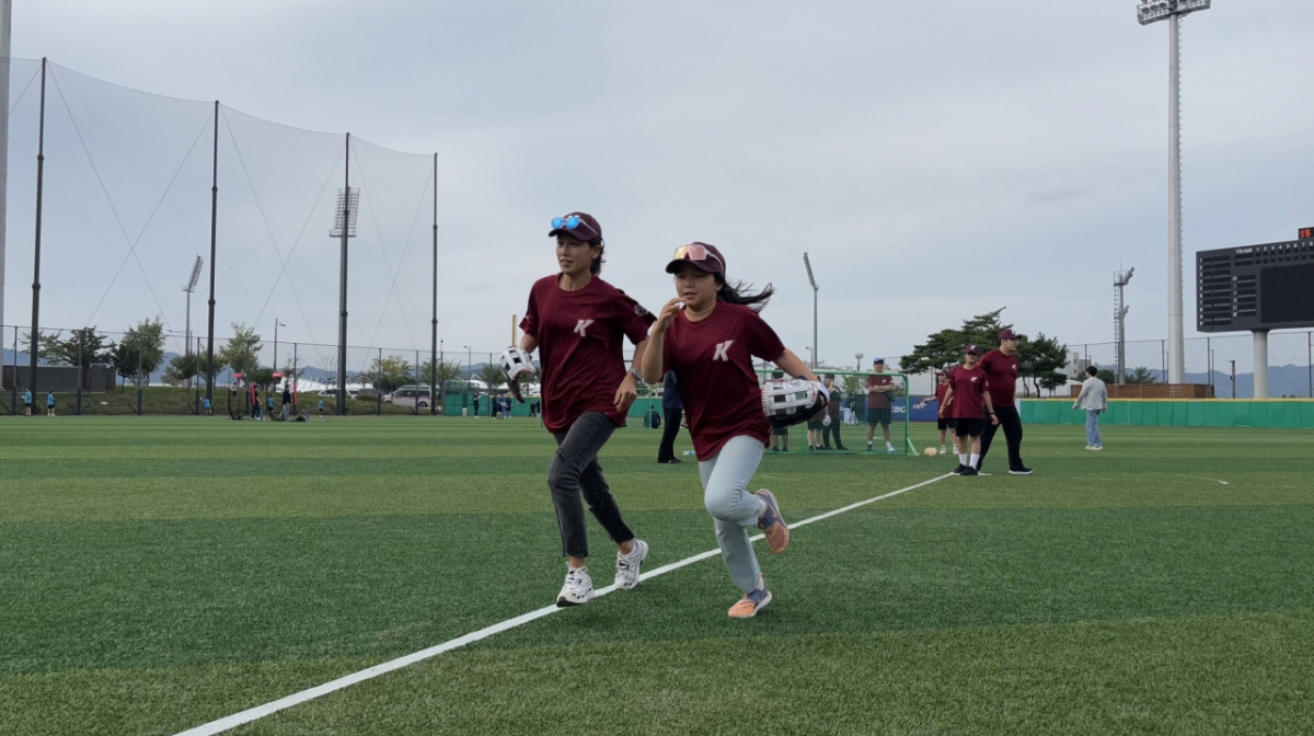 2025 KBO 棒球训练营风景 =照片=KBO提供。