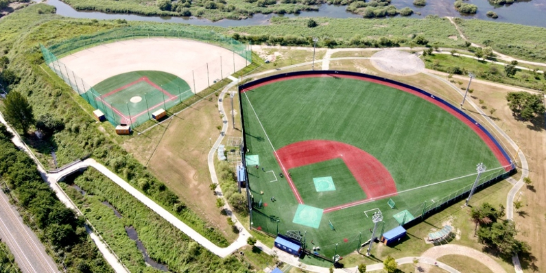 Bản đồ của sân bóng chày Gagok ở thành phố Miryang. /Ảnh = Cung cấp KBO