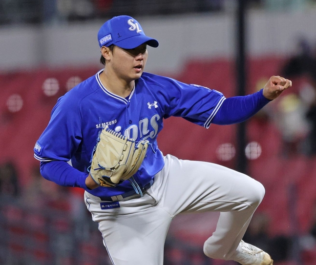 �｢燦承（ペ·チャンスン）/写真=三星ライオンズ