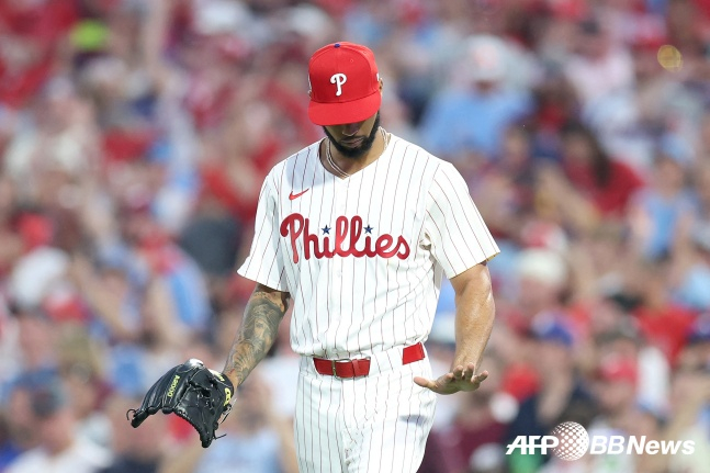 Christopher Sanchez of Philadelphia. /AFPBBNews=News1